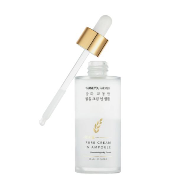 THANK YOU FARMER-Rice Pure Cream In Ampoule - Sérum