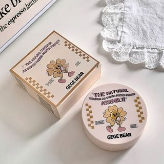 Gege Bear - 2 In 1 Natural Concealer Air Cushion Pressed Powder - 2 Shades