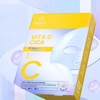 MIRAE - Vita C & CICA CC Essence Bio-Cellulose Mask | YesStyle