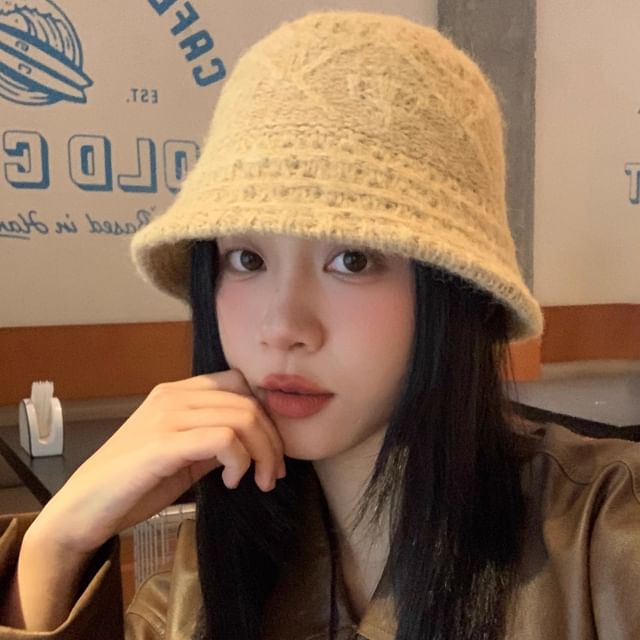 Raconteur-Knit Bucket Hat