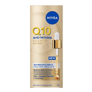 NIVEA - Q10 Anti-Wrinkle Collagen Expert 3 In 1 Repairing Serum
