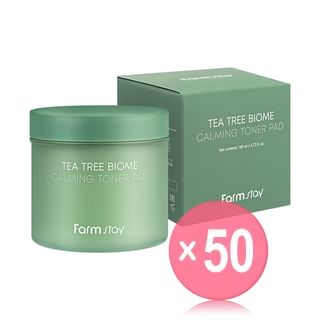 Farm Stay - Tea Tree Biome Calming Toner Pad (x50) (Bulk Box)