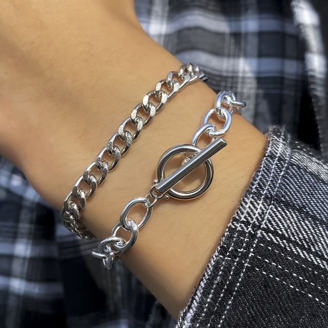 Gretlyn-Chained Bracelet