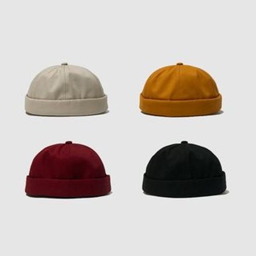BACKNOW - Plain Brimless Hat | YesStyle