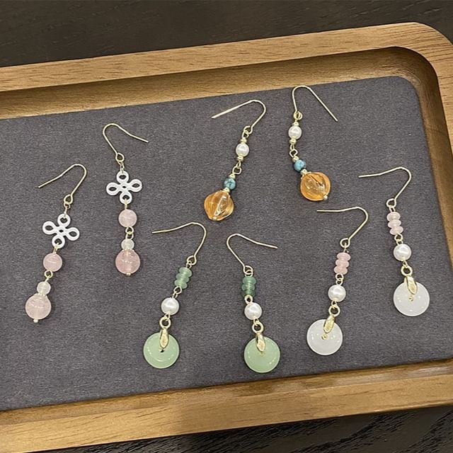 Kiren-Beaded Dangle Earring