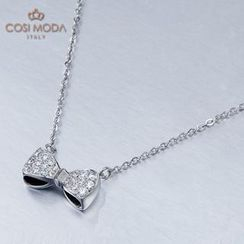 COSI MODA - Steel Necklace with Cubic Zirconia