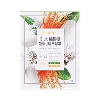 PETITFEE - Silk Amino Serum Mask 10pcs