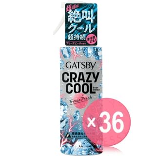 Mandom - Gatsby Crazy Cool Body Water Freeze Peach (x36) (Bulk Box)