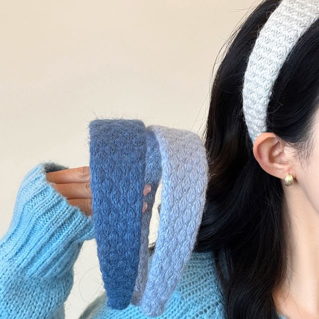 Gemsha-Plain Knit Headband