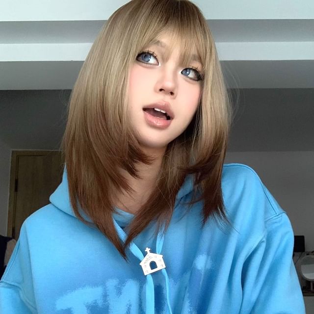 Jellyfish-Medium Full Wig - Gradient