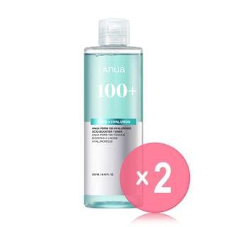 Anua - PDRN 100 Hyaluronic Acid Booster Toner 2pcs Bundle Set
