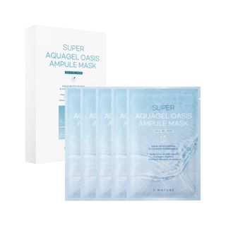 S.NATURE - Super Aquagel Oasis Ampule Mask Set (5 pcs)
