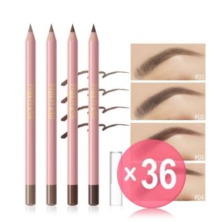 PINKFLASH - Incredible Waterproof Eyebrow Pencil - 4 Colors (x36) (Bulk Box)