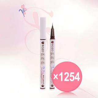 ROZO - Cat Print Fine Longwear Liquid Eyeliner - 5 Colors (x1254) (Bulk Box)