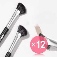 NOVO - Half Moon Nose Contour Brush  (x12) (Bulk Box)
