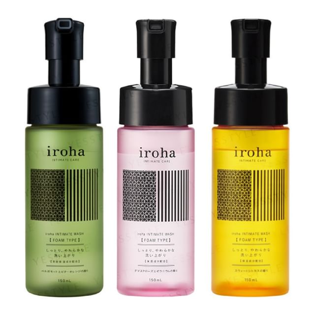 スタイリング剤 iroha INTIMATE WASH FOAM TYPE 150ml Iroha Intimate Care Feminine Wash Delicate Zone Foam Soap