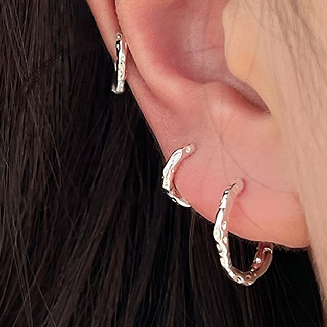 Jael-Alloy Hoop Earring various designs
