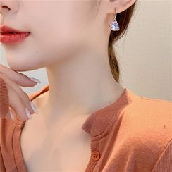 Diplet(ディプレット) - Rhinestone Drop Earring Diplet(ディプレット) - Rhinestone Drop Earring