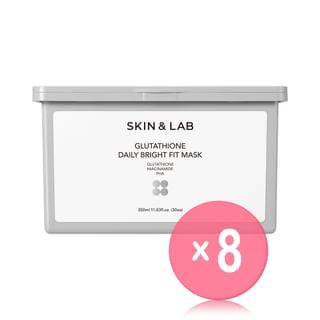 SKIN&LAB - Glutathione Daily Bright Fit Mask (x8) (Bulk Box)