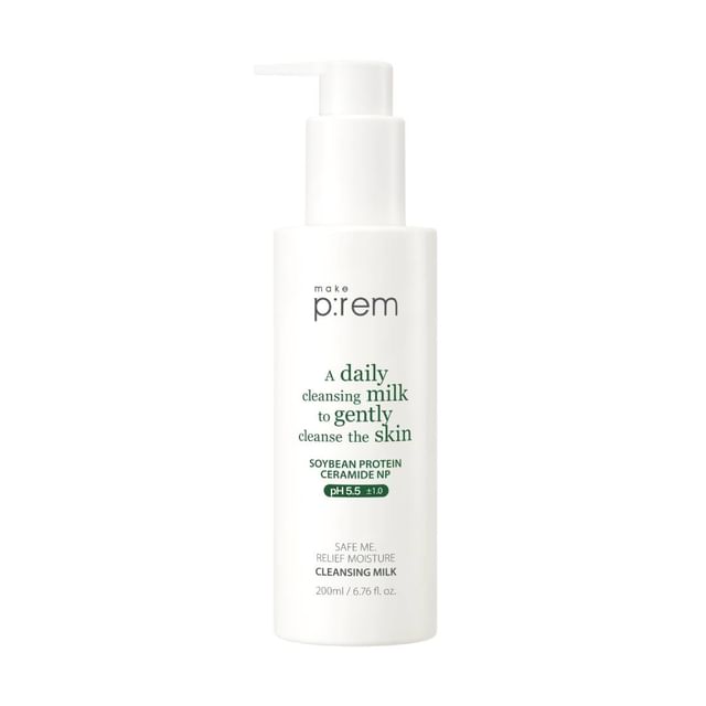 make p-rem-Safe Me Relief Moisture Cleansing Milk - Leite de Limpeza-200 Ml