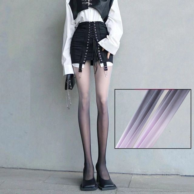 Cutout Bow Tights