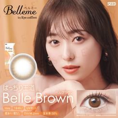 SEED - Belleme by Eye Coffret 1 Day Color Lens Belle Brown