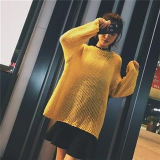 Everose-Loose-Fit Sweater