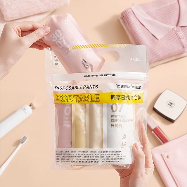 Evorest Bags-Travel Disposable Panties Various Designs Set