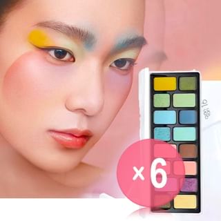 cheeryep - 16 Color Eyeshadow Palette - Light Atmosphere (x6) (Bulk Box)
