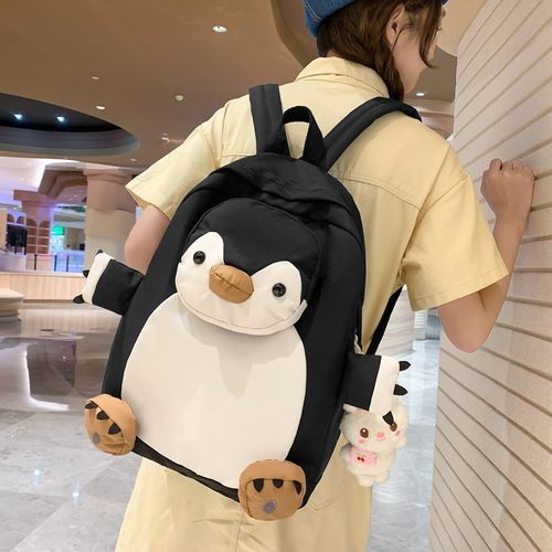 Penguin Backpack Bag Charm Set