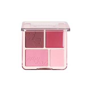 Judydoll - 4 Color Blush & Highlight Palette - 10 Types