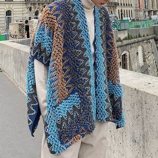 Adothuiastic-Pocketed Open Front Sweater Vest