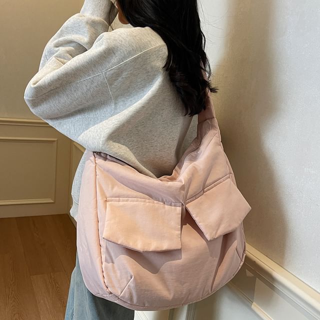 Melois-Plain Crossbody Bag