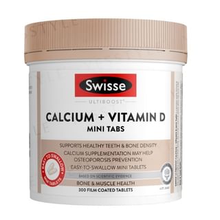 Swisse - Ultiboost Calcium + Vitamin D Mini Tabs