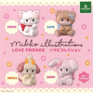 BUSHIROAD - mikko illustrations (Lil ala mode) LOVE FRIENDS Soft