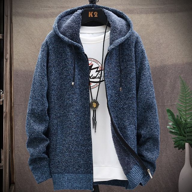 Sparrow Farm-Plain Zip-Up Hoodie