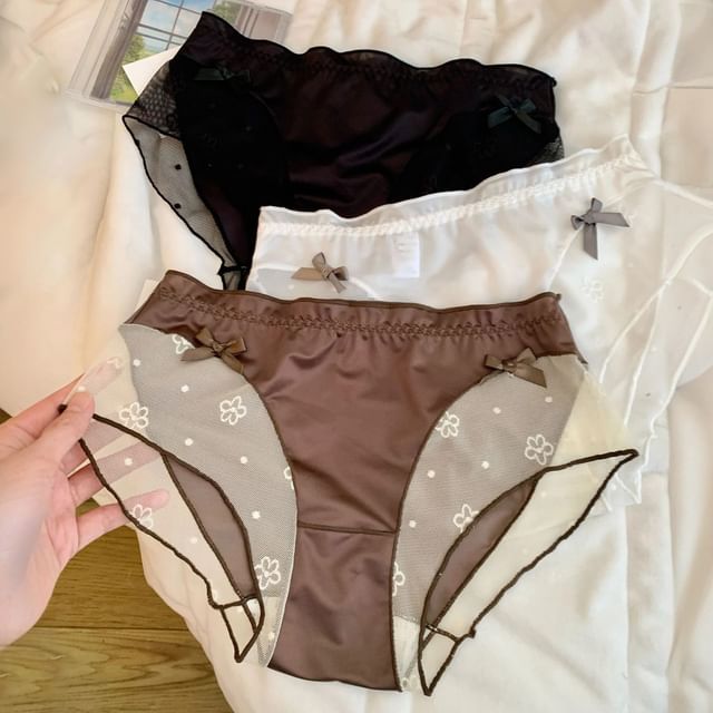camikiss-Lace Trim Panties