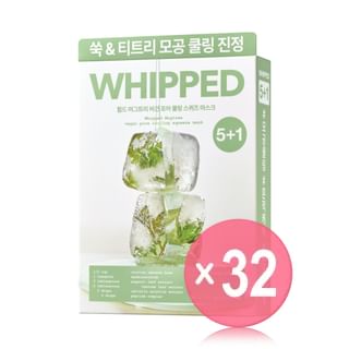 WHIPPED - Mugtree Vegan Pore Cooling Squeeze Mask Set (x32) (Bulk Box)