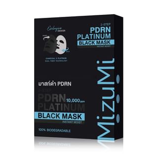 MizuMi - PDRN Platinum Black Mask Instant Moist