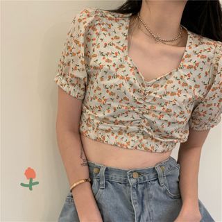 Genki Groove - Flower Print Short 