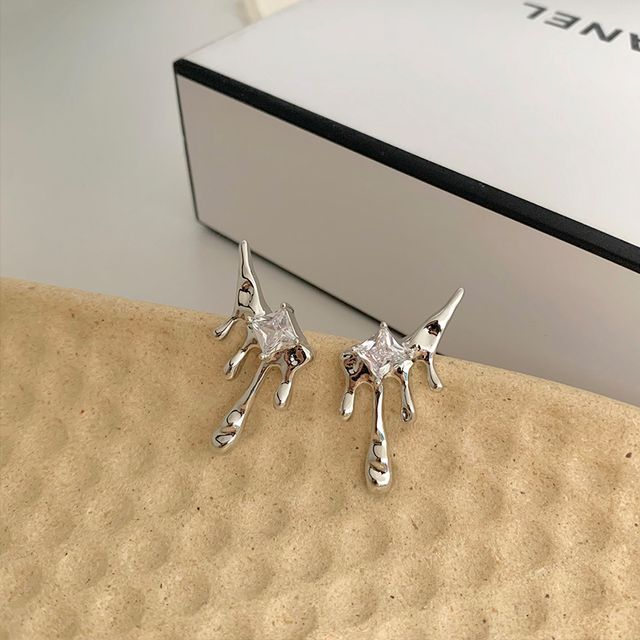 Jael-Rhinestone Alloy Earring