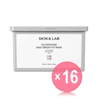 SKIN&LAB - Glutathione Daily Bright Fit Mask (x16) (Bulk Box)