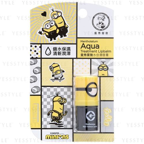 Rohto Mentholatum - Minions Aqua Treatment Lip Balm | YesStyle