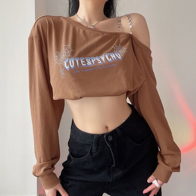 Cute and Psycho Crop Top