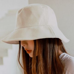 Heloi - Plain Bucket Hat Heloi - Plain Bucket Hat