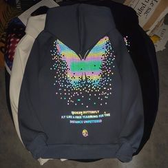 Rampo - Butterfly Print Hoodie Rampo - Butterfly Print Hoodie