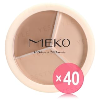 MEKO - Professional Makeup Concealer Palette 01 Light (x40) (Bulk Box)