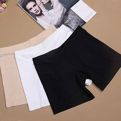 Long-Sleeve Scoop Neck Plain Sashed Slim Fit Top