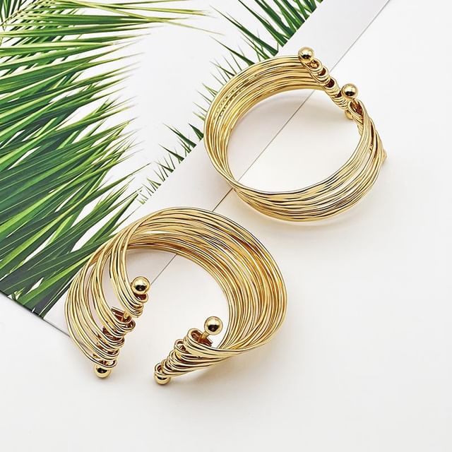 Koi Kawaii-Layered Open Bangle