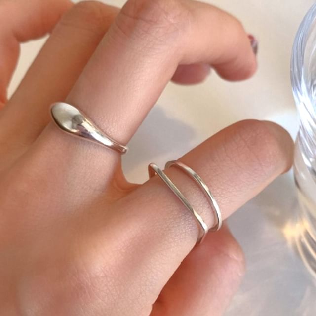 Sharkkira-Shiny Open Ring